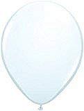 Qualatex 11 Inch Round White Latex Balloons - Pack of 20 for Birthday Parties, Weddings & Special Events