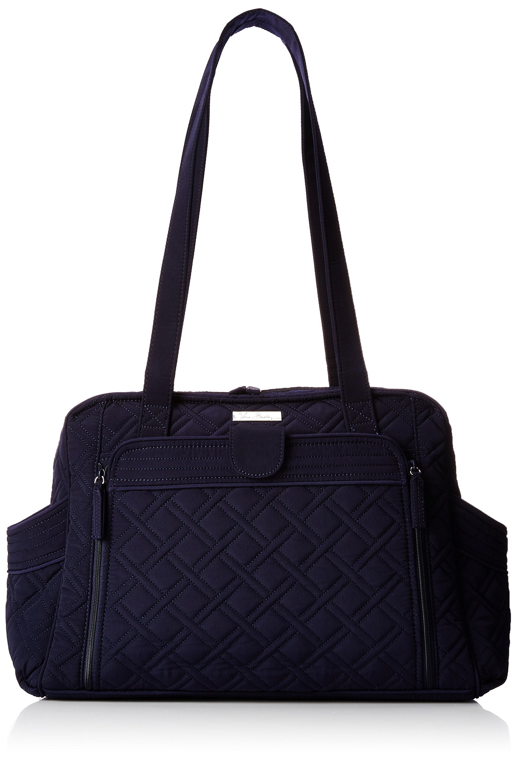 Vera Bradley Microfiber Baby Diaper Bag - Stylish & Spacious Diaper Tote for Moms - Perfect for Strolls, Travel & Everyday Use