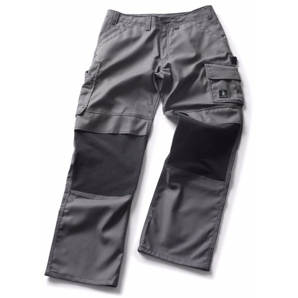 Lerida Men's Durable Work Pants - Heavy Duty Stretch Comfort for Construction, Landscaping & Outdoor Jobs | Professional Workwear for Carpenters, Mechanics & Laborers