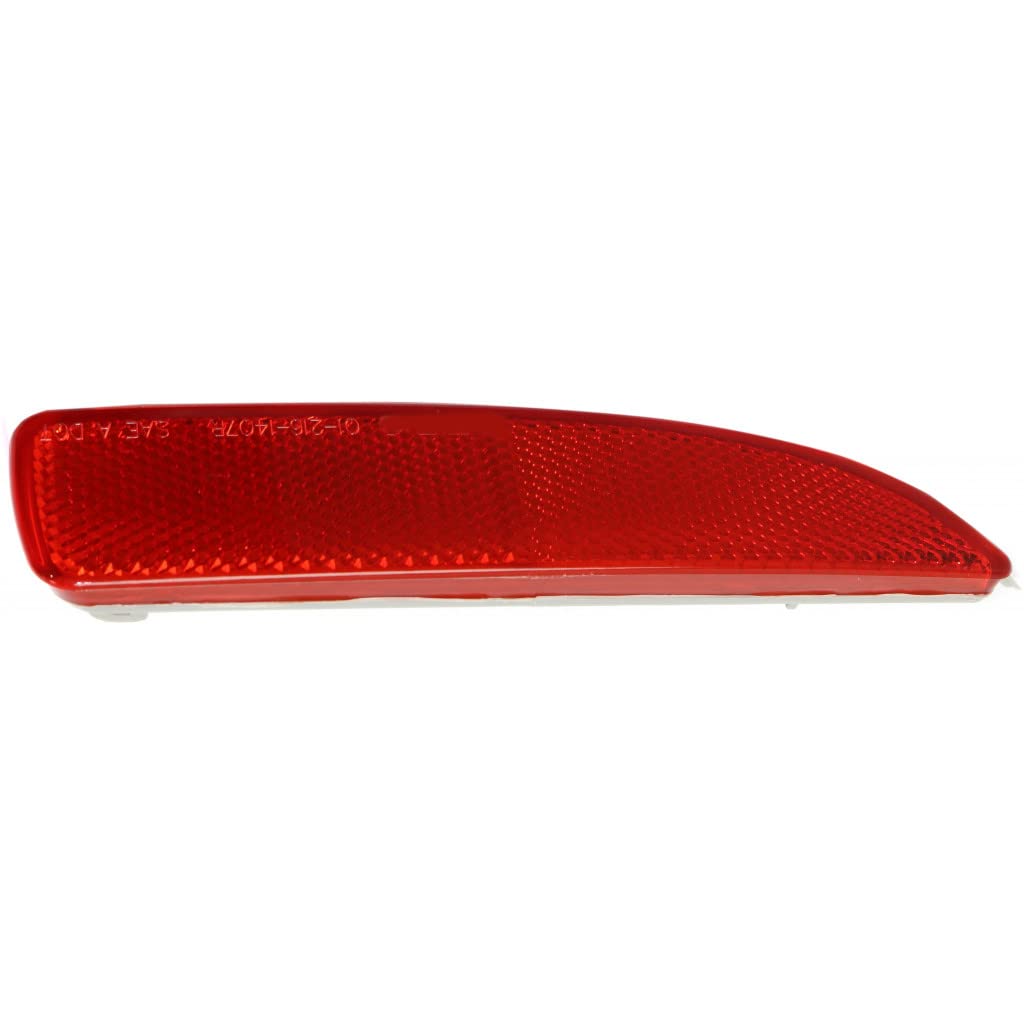 Mazda 3 Sport 2009-2016 Passenger Side Rear Outer Bumper Reflector Replacement - Compatible with MA1185101 & D350515M0E | Perfect for Night Driving Safety & Car Body Protection