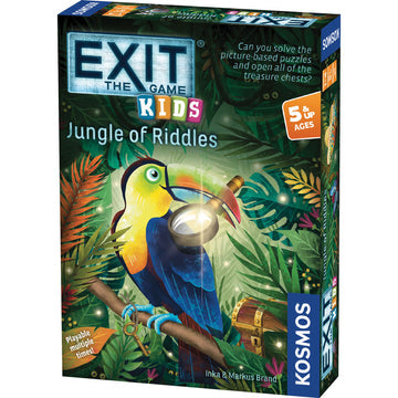 EXIT: The Game Kids - Jungle of Riddles | Escape Room Board Game for Children | Family Game Night & Educational Puzzle Adventure