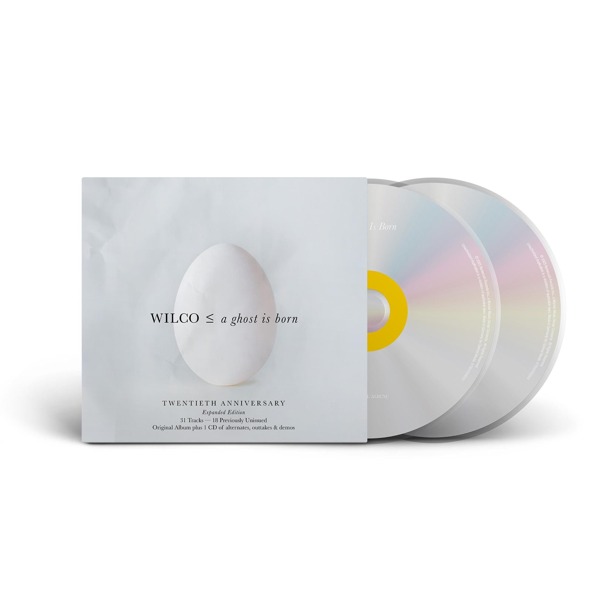 A Ghost Is Born (20th Anniversary Edition) - Limited Edition Vinyl Record for Music Collectors & Audiophiles - Perfect for Home Listening & Special Occasions