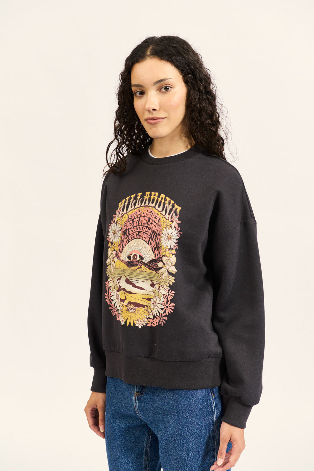 Billabong Golden Trip Crew Sweatshirt - Men's Casual Pullover Hoodie for Travel & Outdoor Adventures