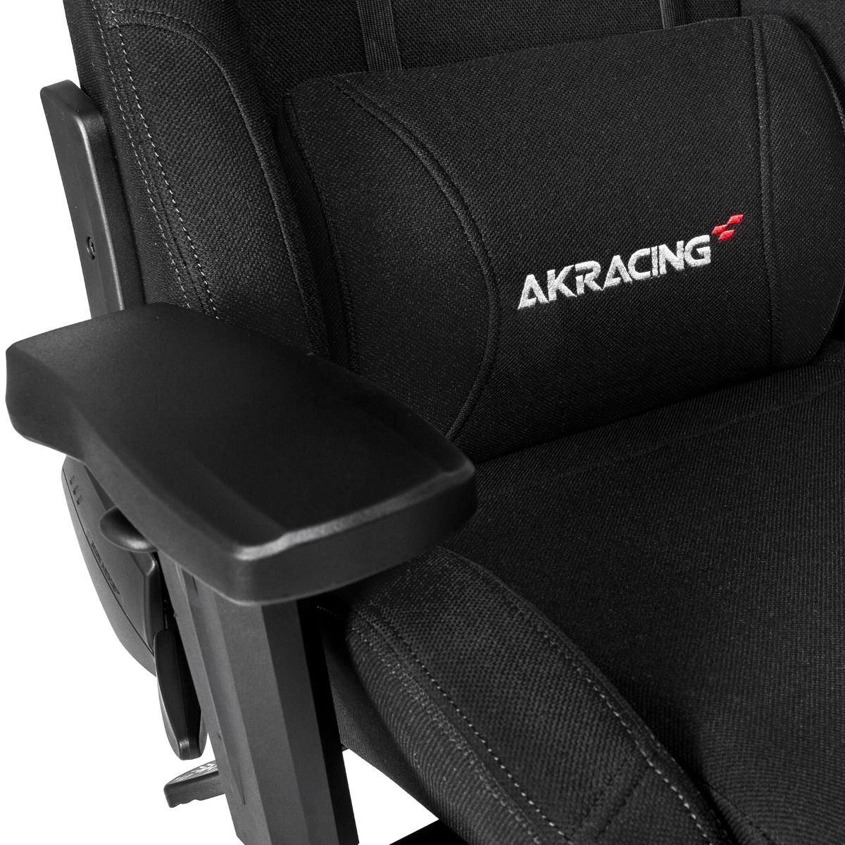 AKRACING K7012 Ergonomic Gaming Chair - Black - High Back Racing Style with Adjustable Armrests & Lumbar Support for PC, Office, and Esports Gamers