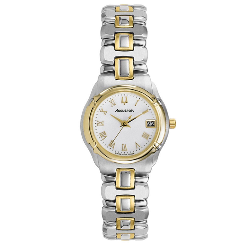 Accutron 28M04 Barcelona Bracelet Watch for Men - Luxury Stainless Steel Analog Timepiece - Perfect for Business, Formal Events & Everyday Wear