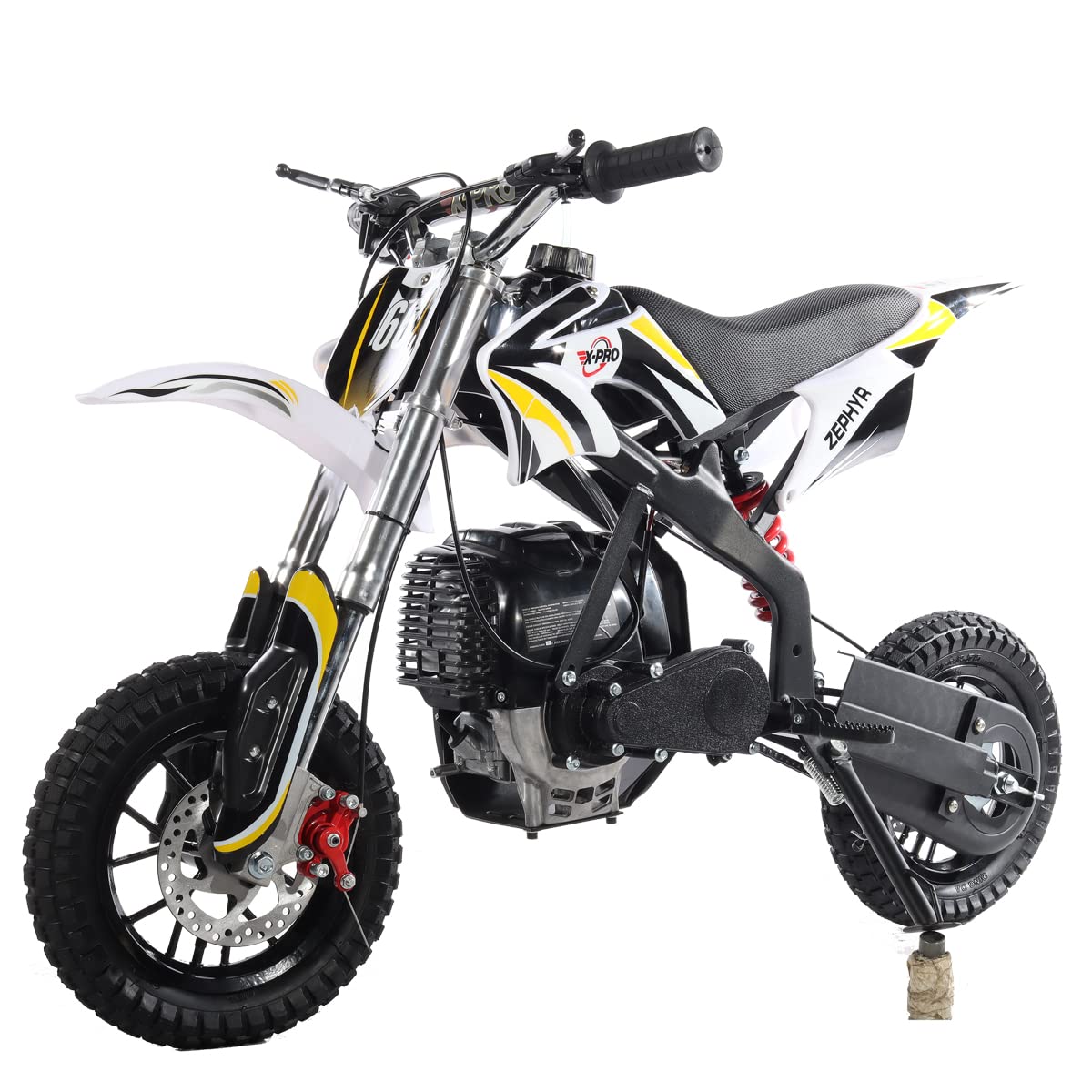 X-PRO 40cc Gas-Powered Mini Dirt Bike - Pit Bike for Adults & Teens - Off-Road Motorcycle for Trail Riding & Backyard Fun (Black)