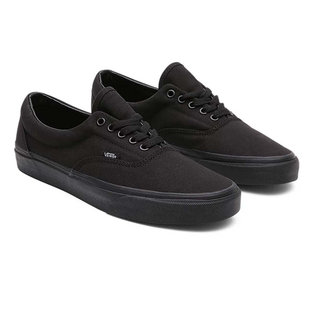Vans Era Black Skate Shoes - Classic Sneakers for Men & Women | Comfortable & Durable for Skateboarding, Casual Wear & Street Fashion