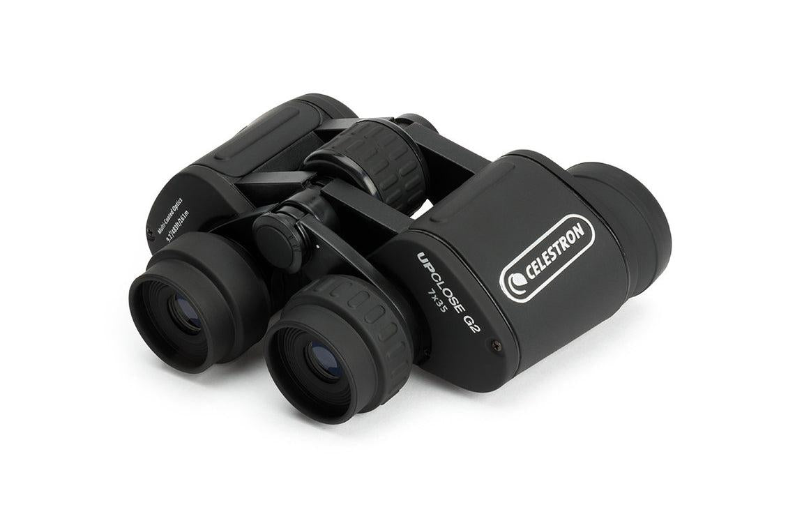 Celestron UpClose G2 7x35 Porro Prism Binoculars - High Power Waterproof Compact Binoculars for Bird Watching, Hunting, Hiking & Travel