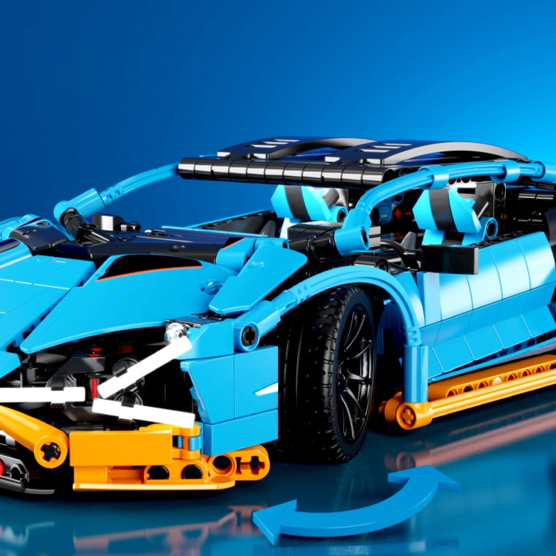 SY BLOCK Technique Lamborghini Sián Model Kit - Premium Collectible Building Toy for Adults & Kids - Perfect for Display, Gifts, and Car Enthusiast Collections