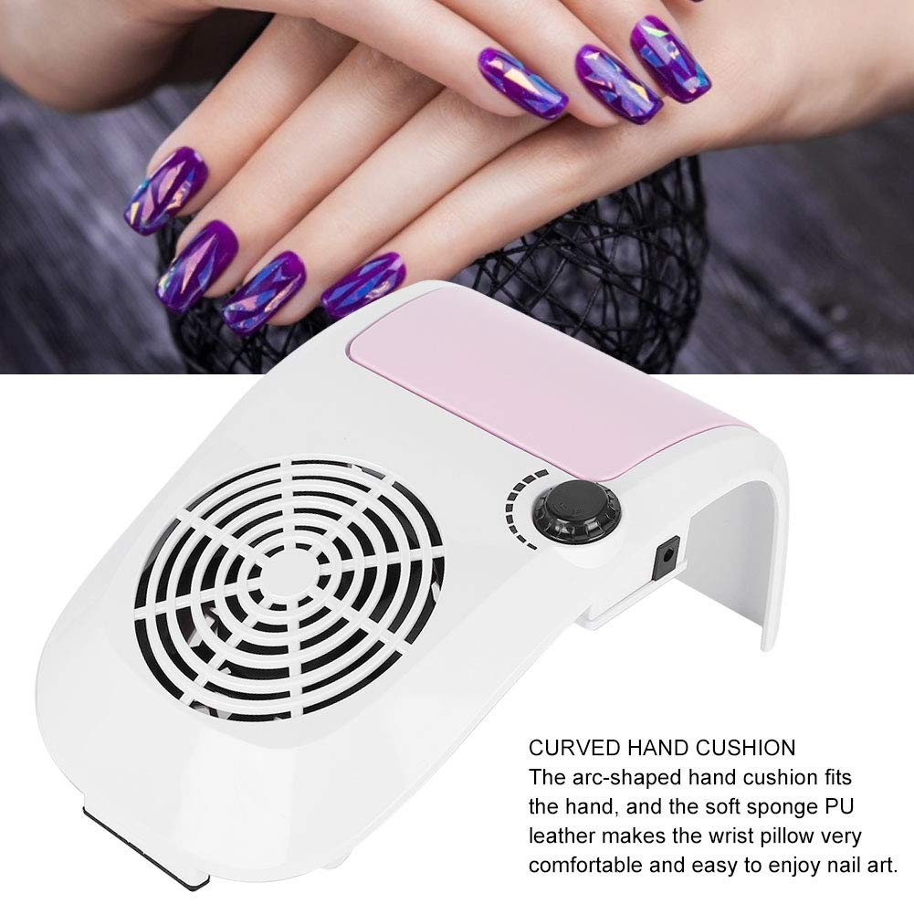 40W Professional Nail Dust Vacuum Cleaner - Valentine's Day Carnival Nail Dryer & Dust Collector for Nail Art Salon, Home Manicure & Pedicure | Perfect for Nail Technicians, DIY Enthusiasts & Beauty Professionals
