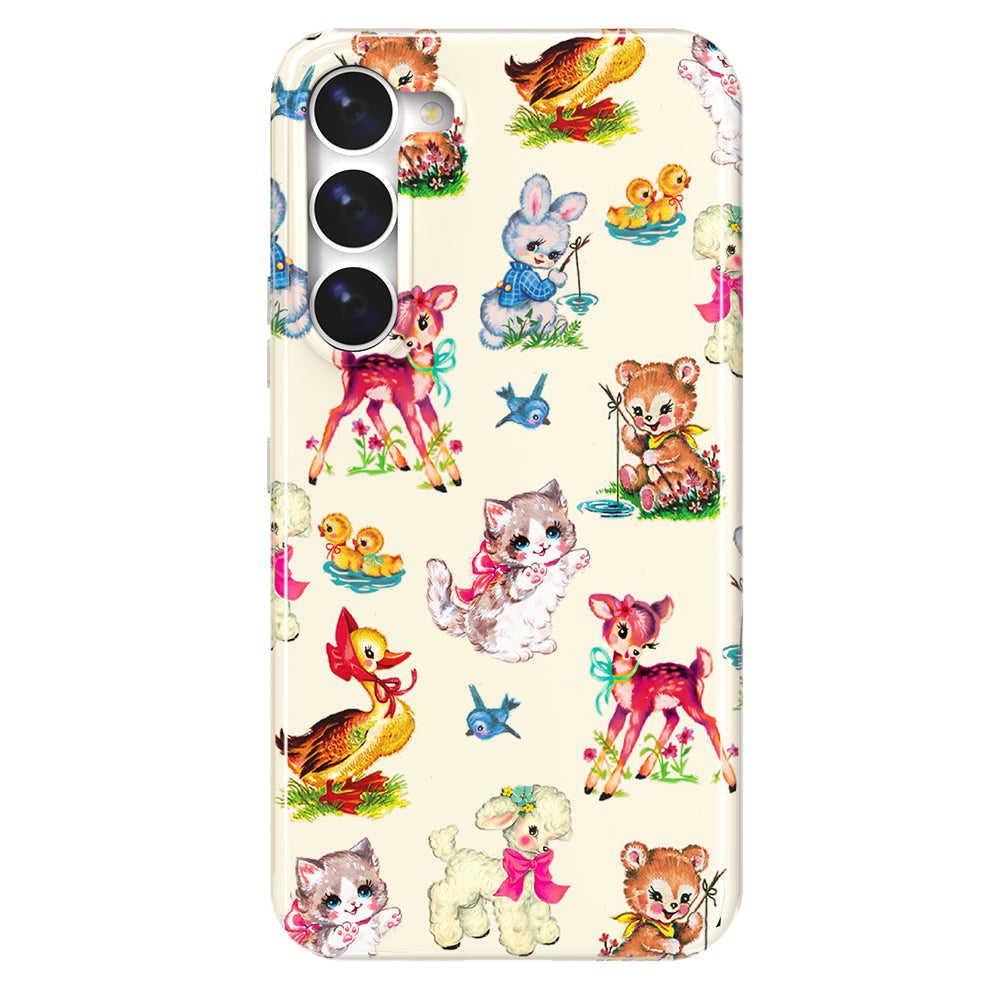 Cute Baby Animals Samsung Phone Case - Protective & Durable Cover for Samsung Galaxy [Model] - Perfect Gift for Kids & Animal Lovers