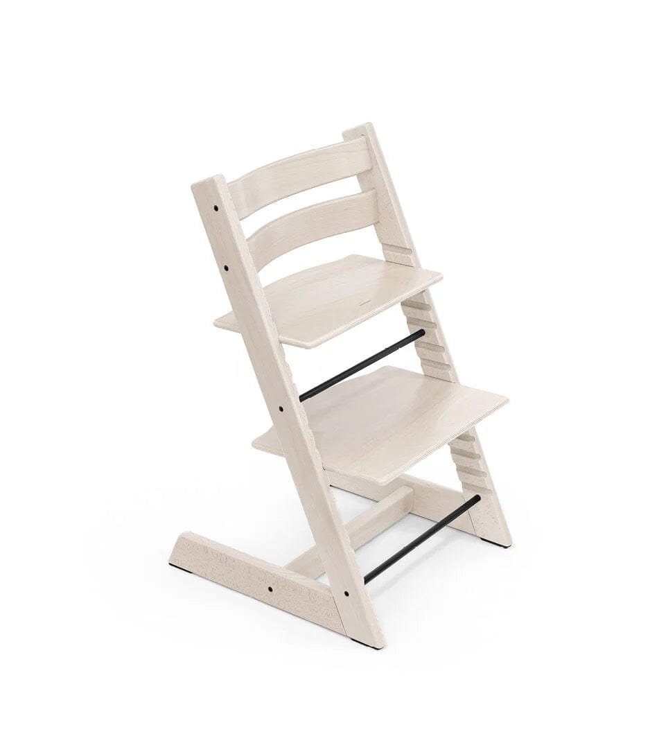 Stokke Tripp Trapp Adjustable High Chair with Cushion, Newborn Set & Removable Tray - Ergonomic Baby Feeding Chair for Infants to Toddlers - Perfect for Dining, Weaning & Family Mealtime