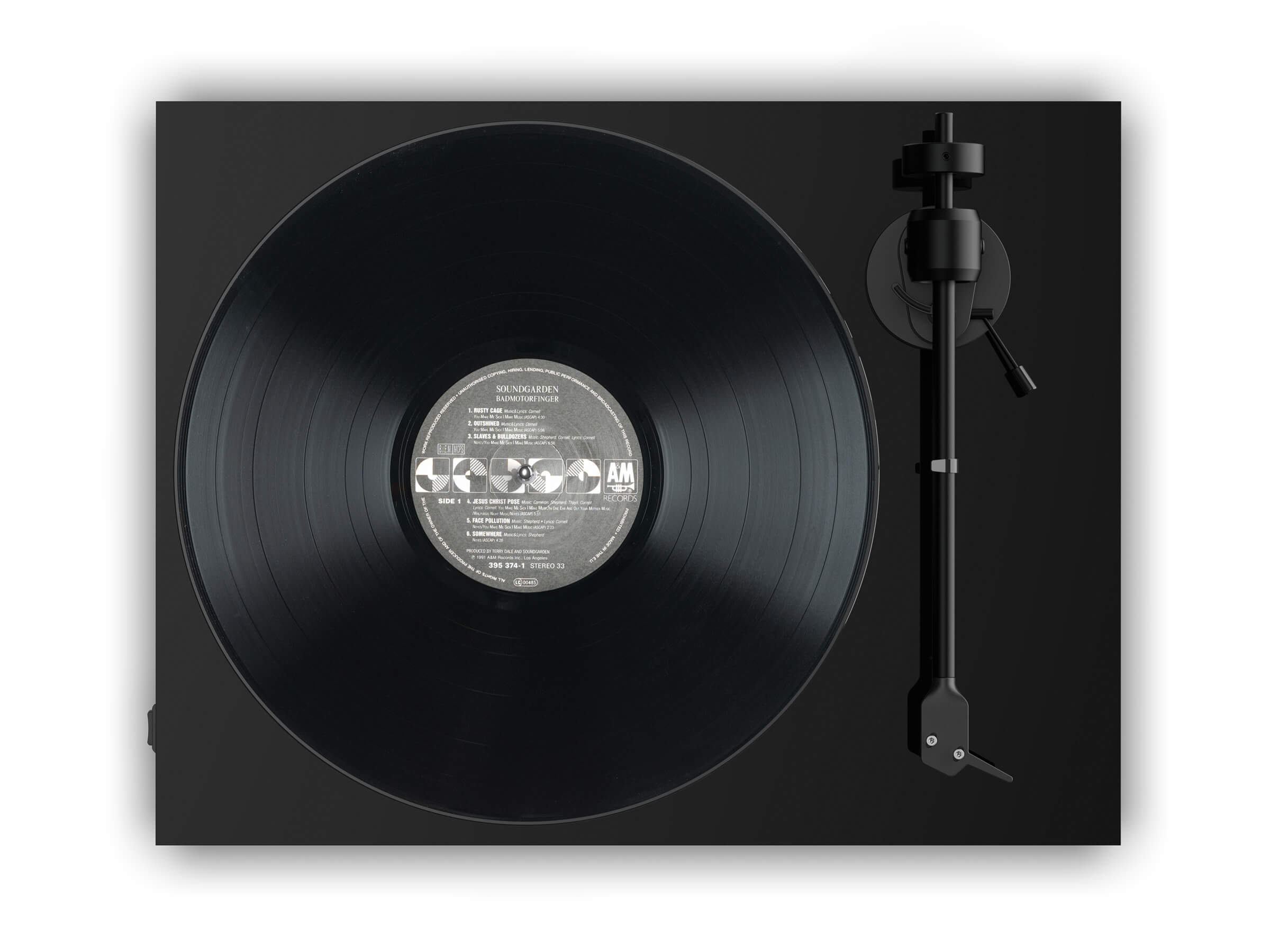 Pro-Ject E1 Phono Turntable - High-Fidelity Vinyl Record Player with Built-in Preamp | Perfect for Home Audio & DJ Setups