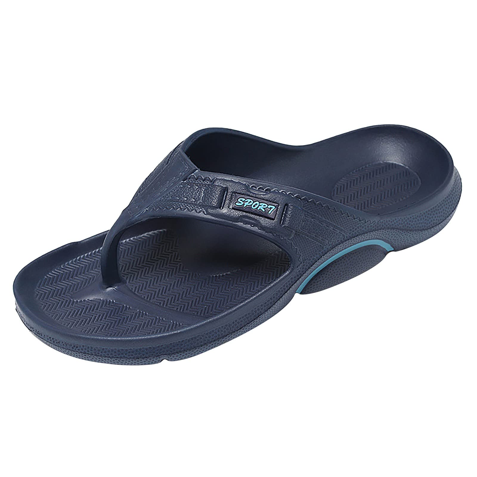 **Women's & Men's Comfortable Indoor Slippers - Non-Slip Soft Sole Sandals for Home, Mop Slippers with Strappy Studded Design in Black - Perfect for House, Apartment & Relaxation**