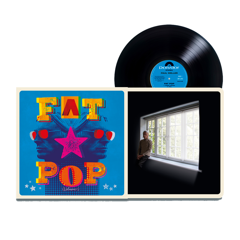 Paul Weller Fat Pop LP Vinyl Record - Limited Edition Rock & Pop Music Album for Collectors - Perfect for Home Listening & Music Enthusiasts
