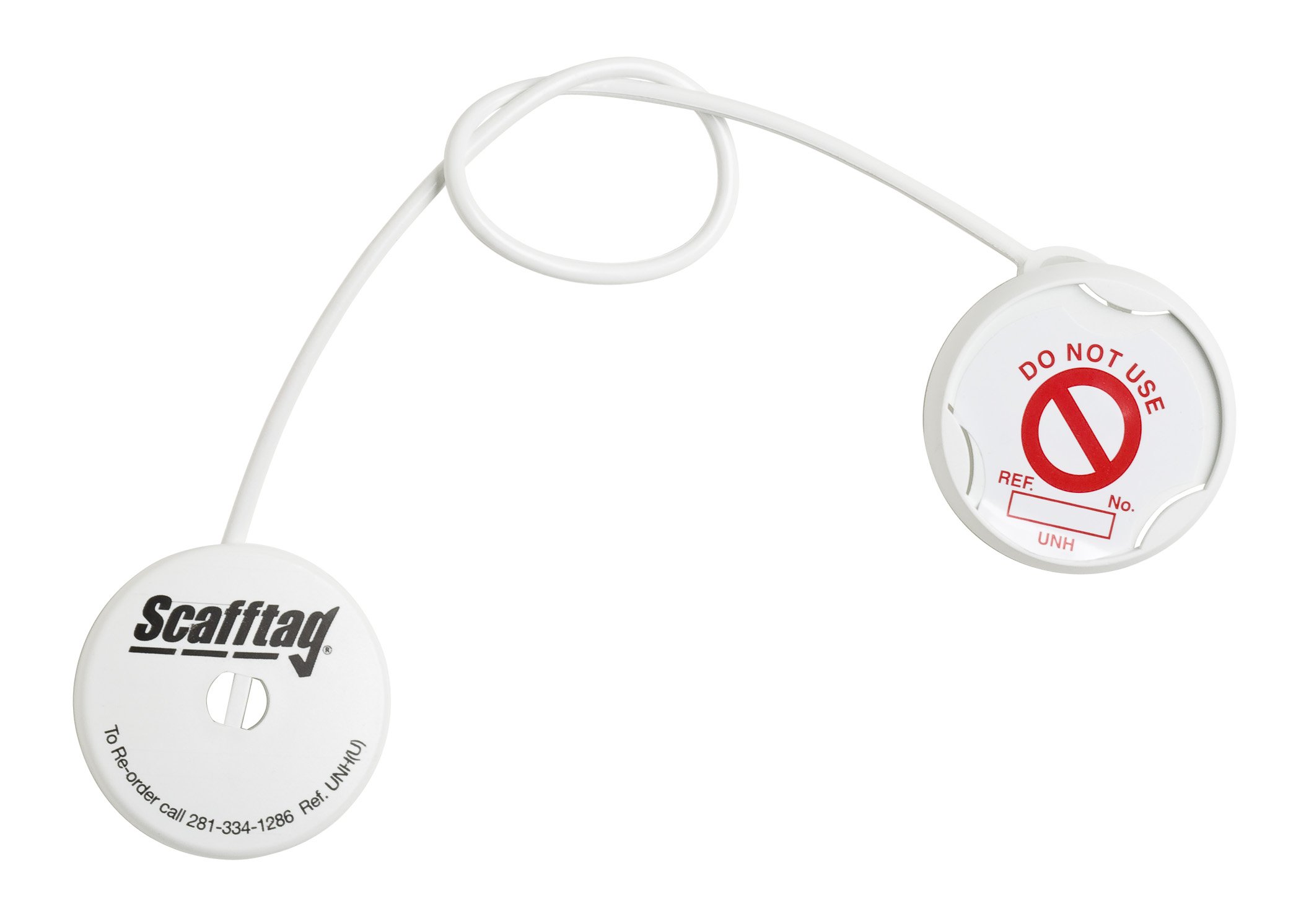 Brady UNI-UNH 12P Universal Tag Kit (1 Kit) - Durable Industrial Labeling Solution for Equipment, Pipes & Electrical Panels