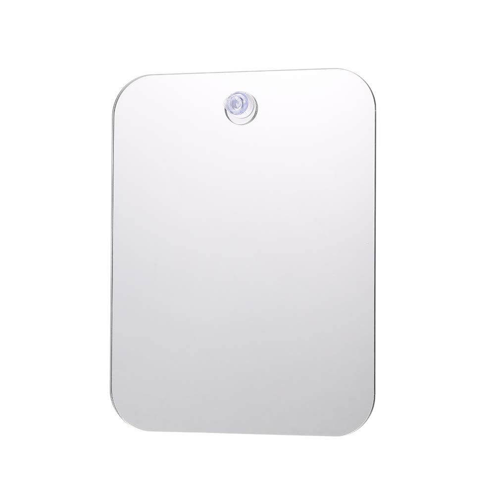 Tooarts Anti-Fog Travel Mirror - Fogless Shower Mirror with Suction Cup for Bathroom, Gym & Travel - Perfect for Shaving, Makeup & Skincare Routine