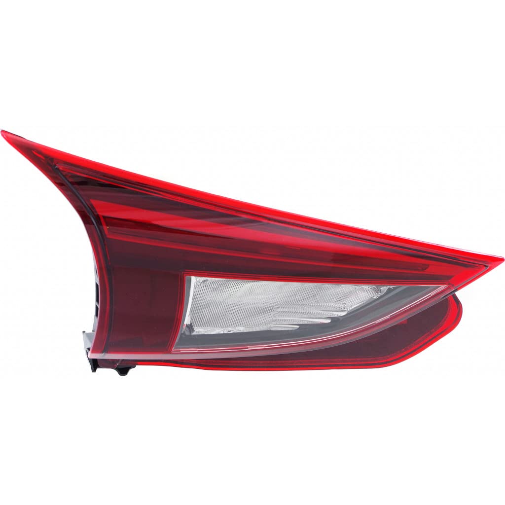 2014-2015 Mazda 3 Hatchback LED Inner Tail Light Assembly - Driver Side (Part# MA2802113, B45D-51-3G0C) | Replacement for Broken Lights | Perfect for Night Driving & Enhanced Visibility