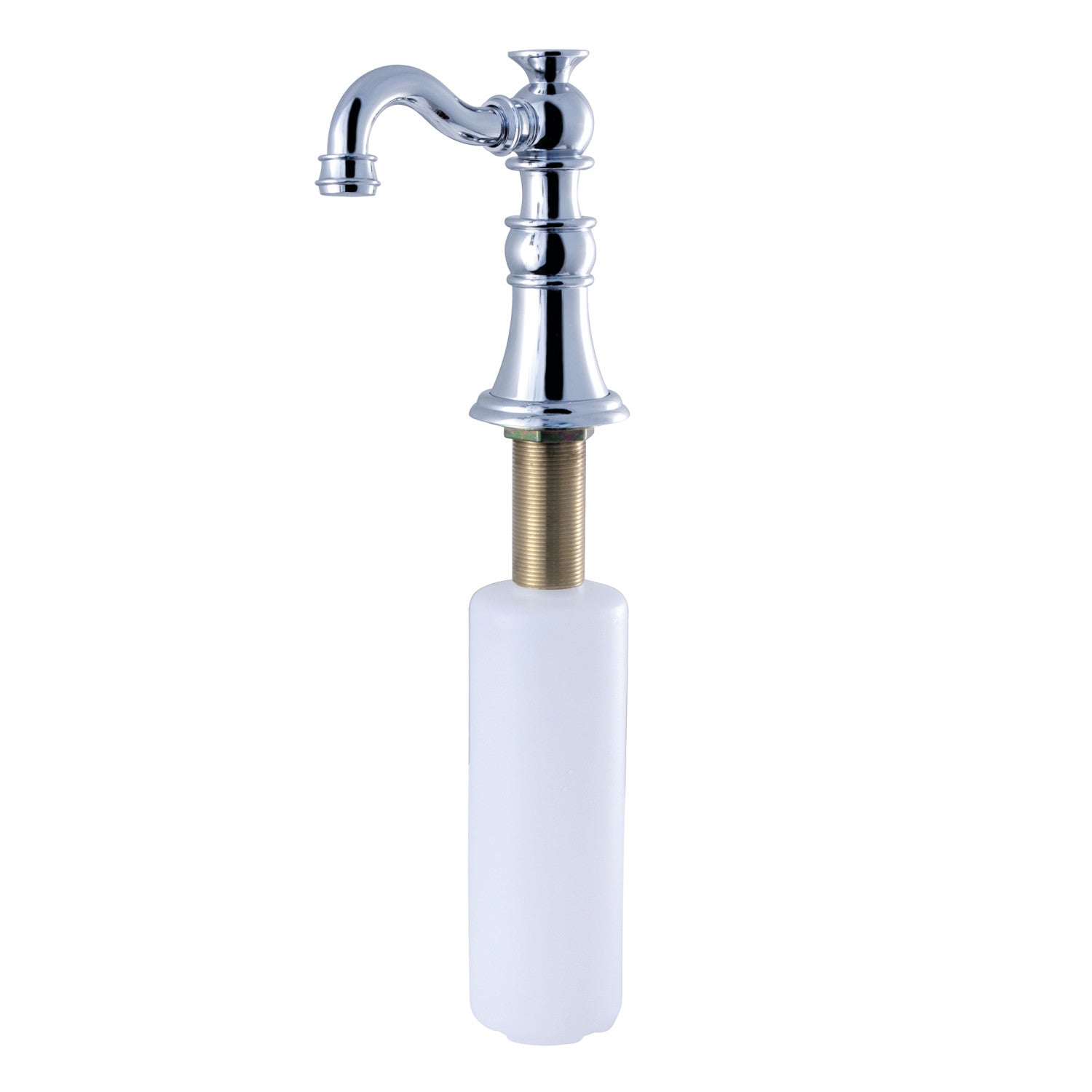 Premium American Classic SD1971 Kitchen Soap Dispenser - Polished Chrome Finish | Perfect for Modern Farmhouse, Rustic & Contemporary Kitchens | Ideal for Hand Soap, Dish Soap & Lotion Dispensing
