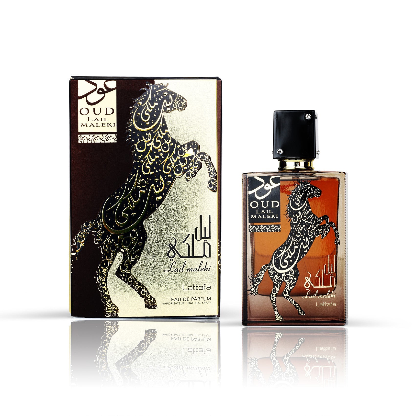 Lail Maleki Oud Eau de Parfum - 100ml Luxury Perfume for Men & Women - Long Lasting Oriental Scent for Evening Wear, Special Occasions & Romantic Dates