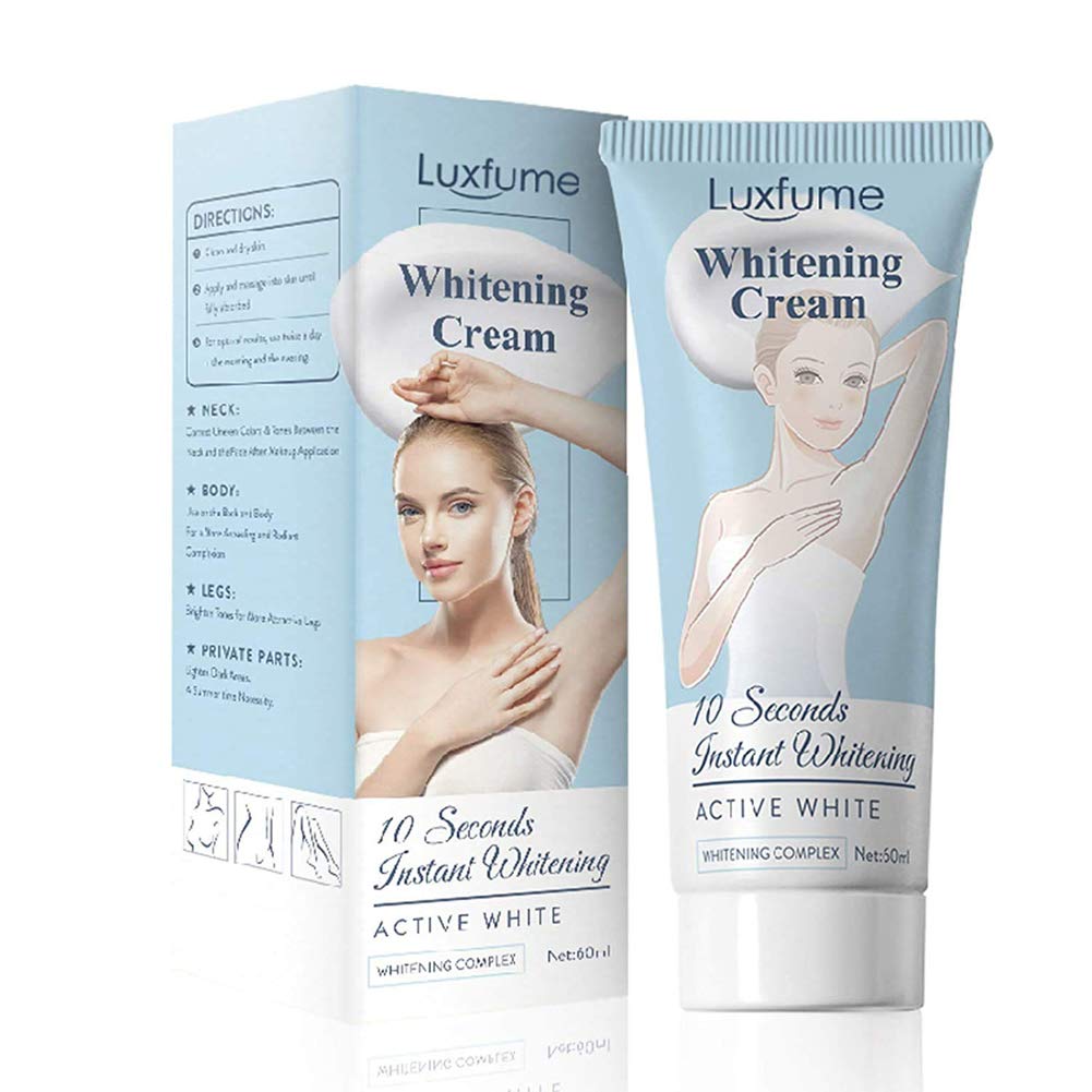 TEEROVA Skin Brightening & Whitening Cream - 60ml Dark Spot Corrector for Armpits, Bikini Area, Neck, Knees & Elbows | Intimate Area Lightening Moisturizer | Perfect for Daily Use & Special Occasions