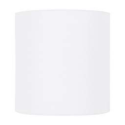6-Pack White Silk Drum Lamp Shades - 6 Inch Barrel Clip-On Chandelier Light Covers for Dining Room, Bedroom & Living Room Decor