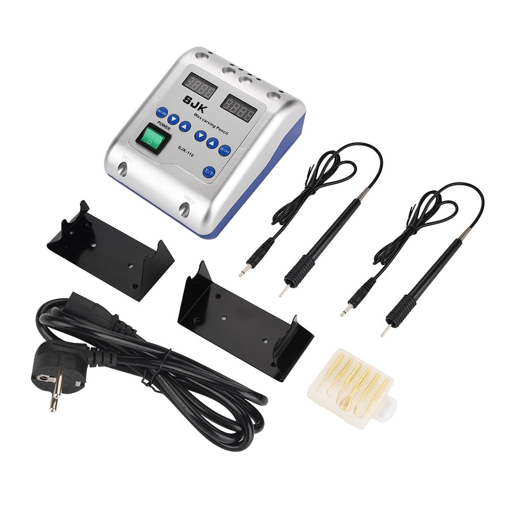 Electric Carving Knife & Wax Pen Set - Professional Dental Wax Carving Tool for Dental Labs, Wax Patterns & Molding (US Plug) | Perfect for Dentists, Jewelry Making & DIY Crafts