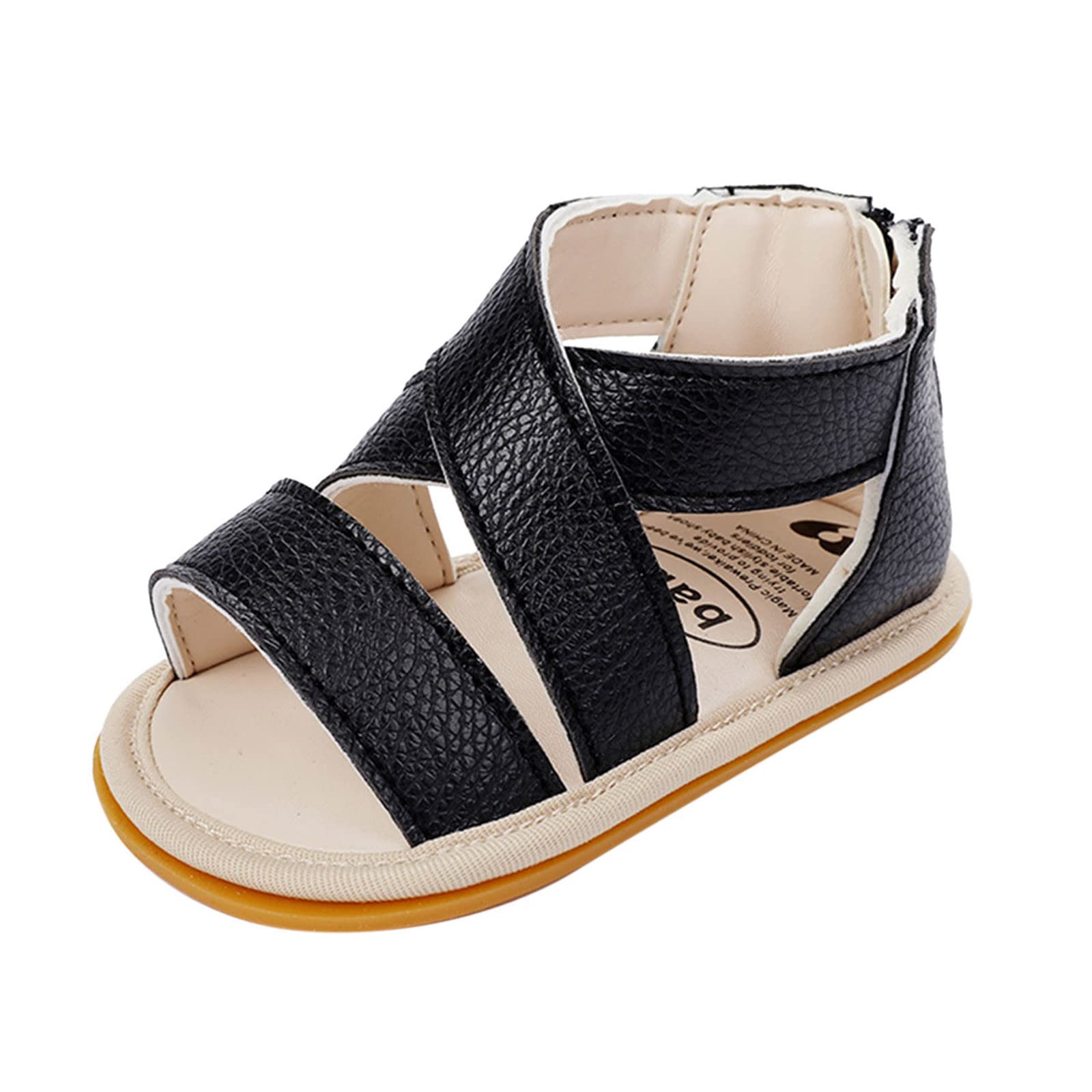 Baby Boys Girls First Walkers Shoes - Summer Toddler Sandals for Dress & Play
