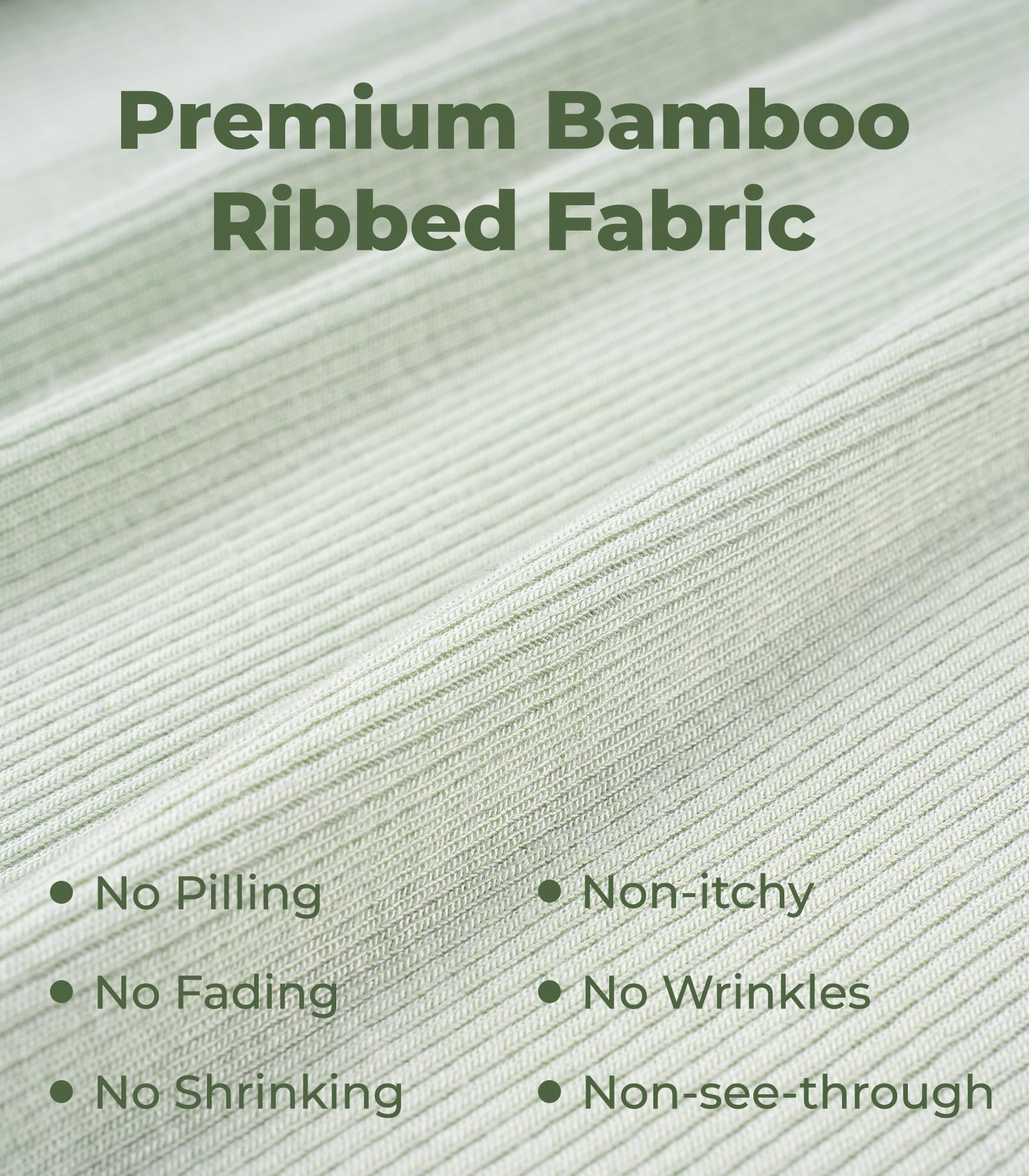 NACHILA Women's Bamboo Viscose Pajama Set - Ribbed Racerback Tank Top & Shorts, Sleeveless Sleepwear for Comfortable Nights | Perfect for Summer, Lounge Wear & Vacation