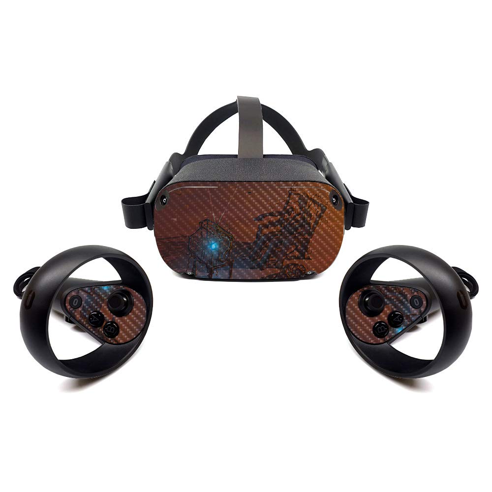 Oculus Quest Carbon Fiber Skin - Durable Protective Cover for Gaming