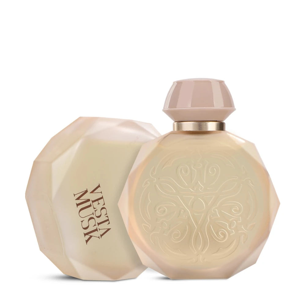 Vesta Perfume & Scented Body Powder for Women - Long Lasting Fragrance Talcum Powder for Daily Use, Travel & Special Occasions