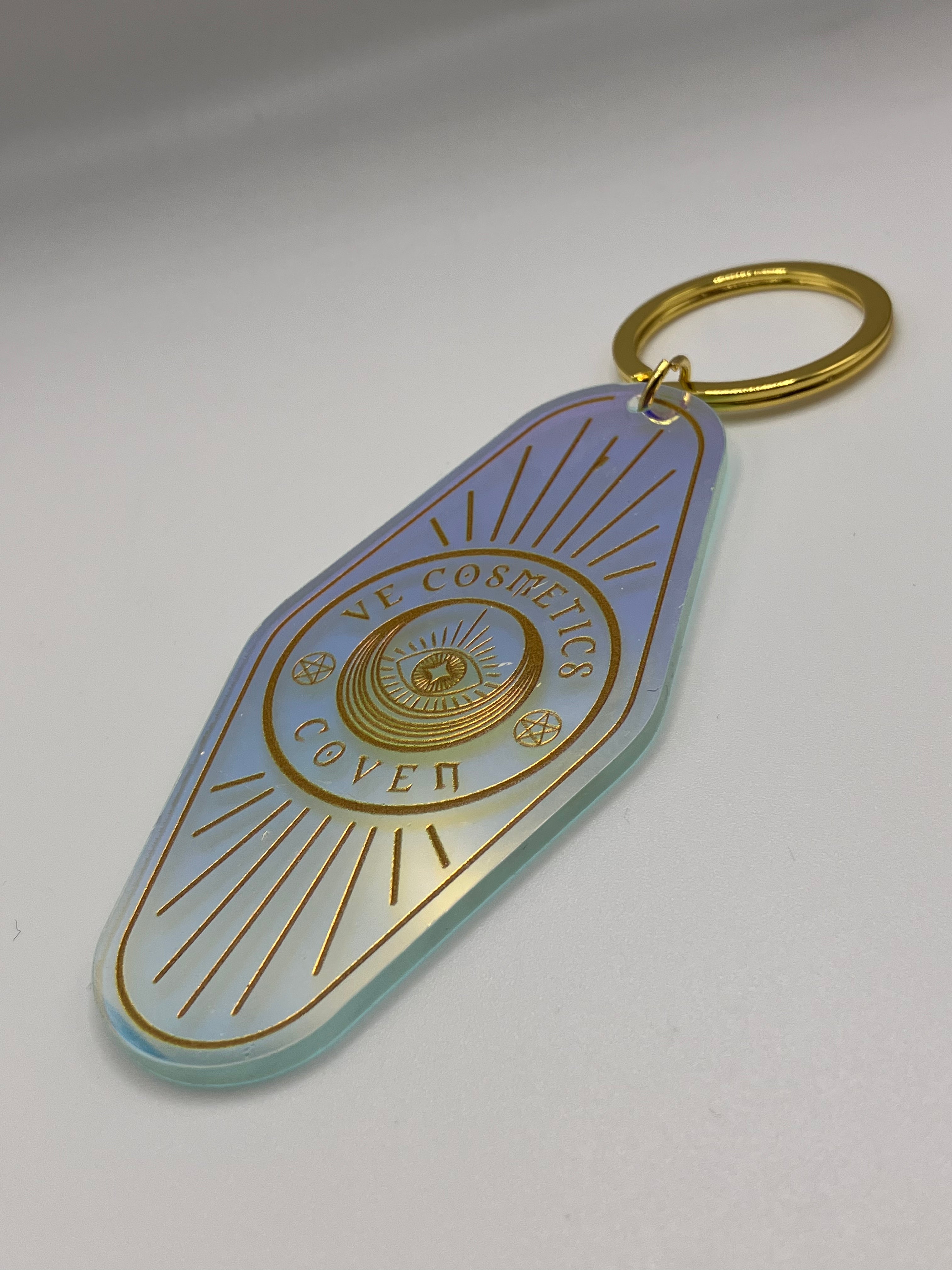 VE Cosmetics Coven Keychain - Limited Edition Gothic Jewelry for Witches & Pagans | Perfect for Bags, Keys & Ritual Accessories