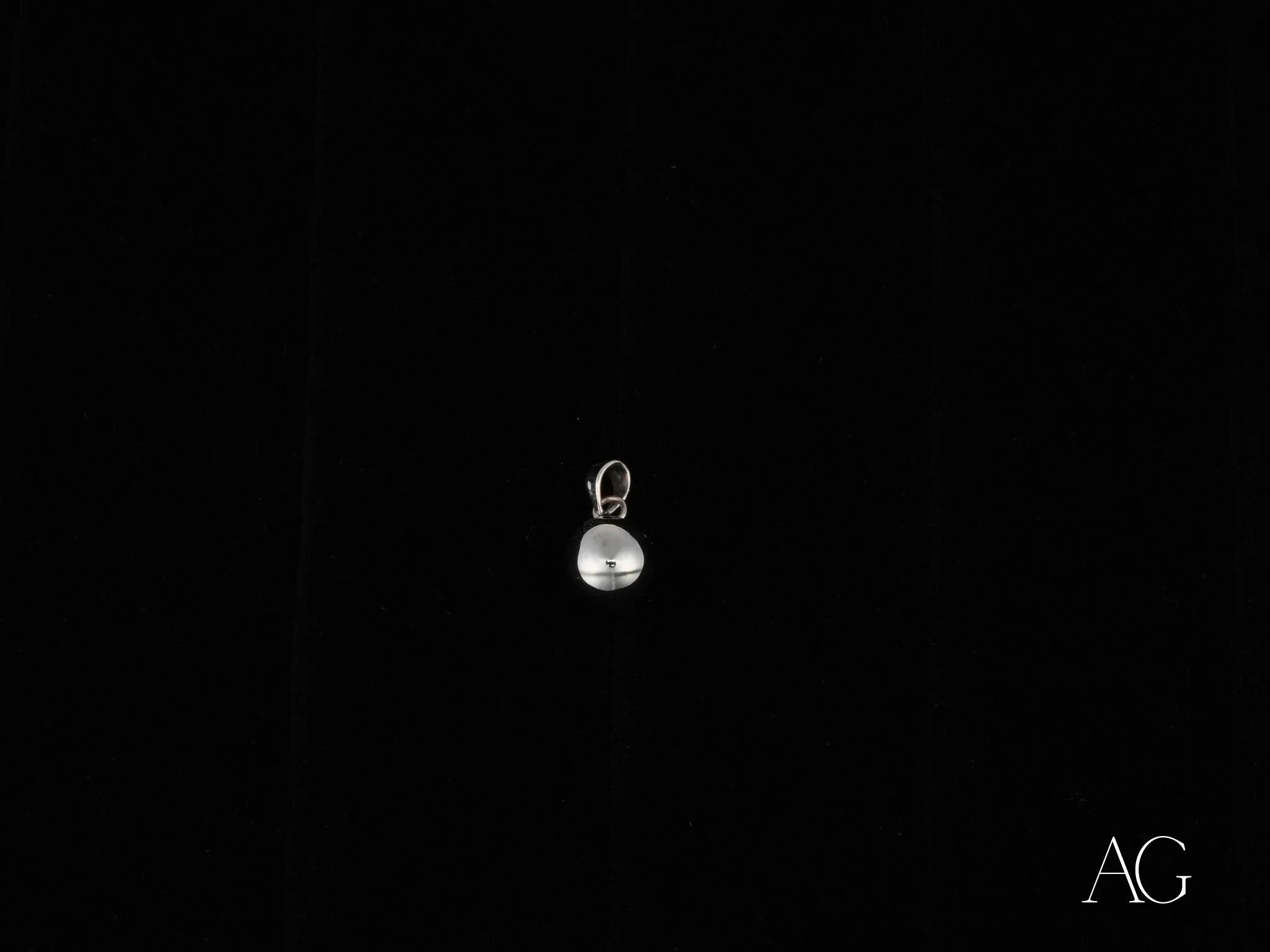 18K Solid White Gold Custom Luminous Sphere Wedding Jewelry - Elegant Bridal Accessories for Engagement, Anniversary & Special Occasions