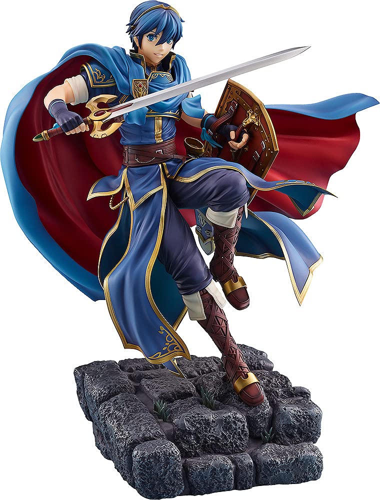 Fire Emblem: Marth 1:7 Scale PVC Figure - Anime Collectible Statue for Gamers & Fans | Perfect for Display, Gift Giving & Home Decor