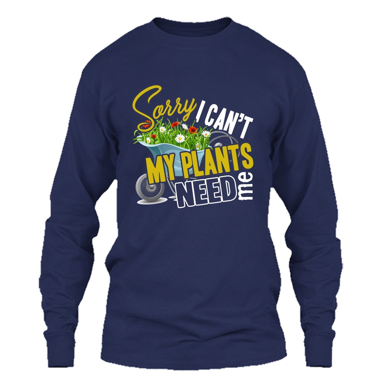 Addblack Gardening T-Shirt - 'My Plants Need Me' Cool Design for Plant Lovers | Perfect for Gardening, Outdoor Activities & Casual Wear