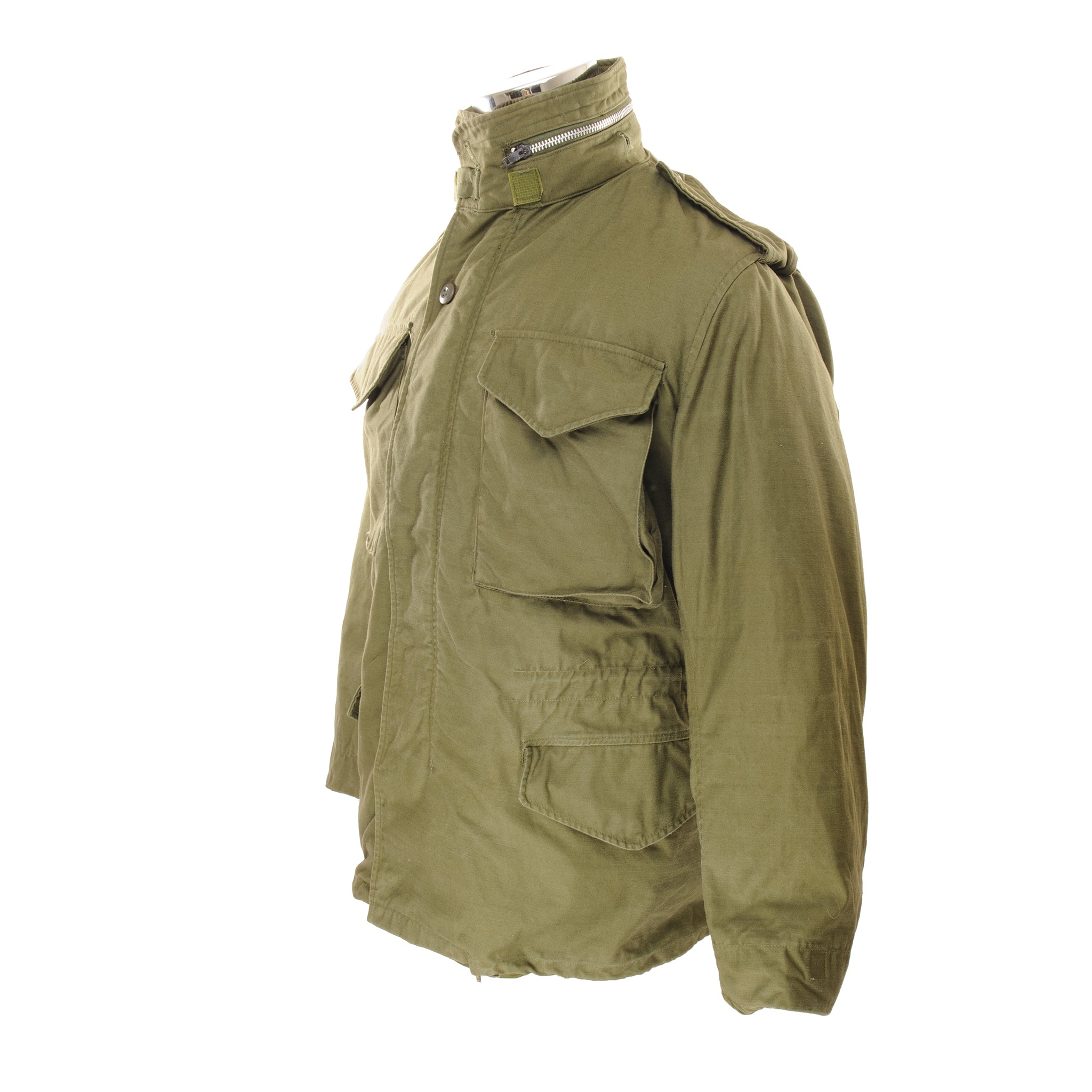 Vintage US Army M-1965 M65 Vietnam War Field Jacket - Size Small Short - Military Surplus, Outdoor Adventure, Reenactment Gear