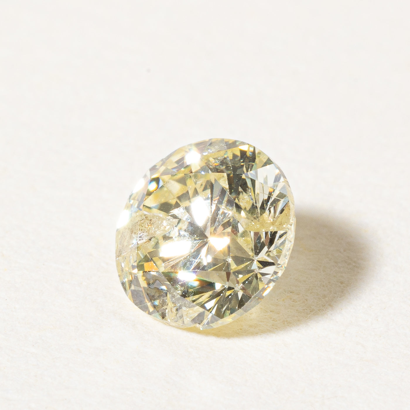 0.71ct Round Brilliant Cut Loose Yellow Diamond for Engagement Rings & Fine Jewelry | GIA Certified Natural Diamond