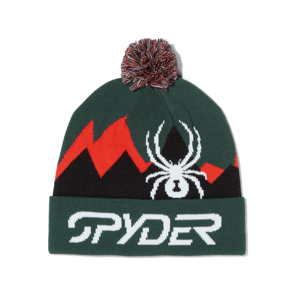 Spyder 2024 Men's Winter Beanie Hat - Soft Knit Skull Cap for Cold Weather - Perfect for Skiing, Snowboarding & Outdoor Activities