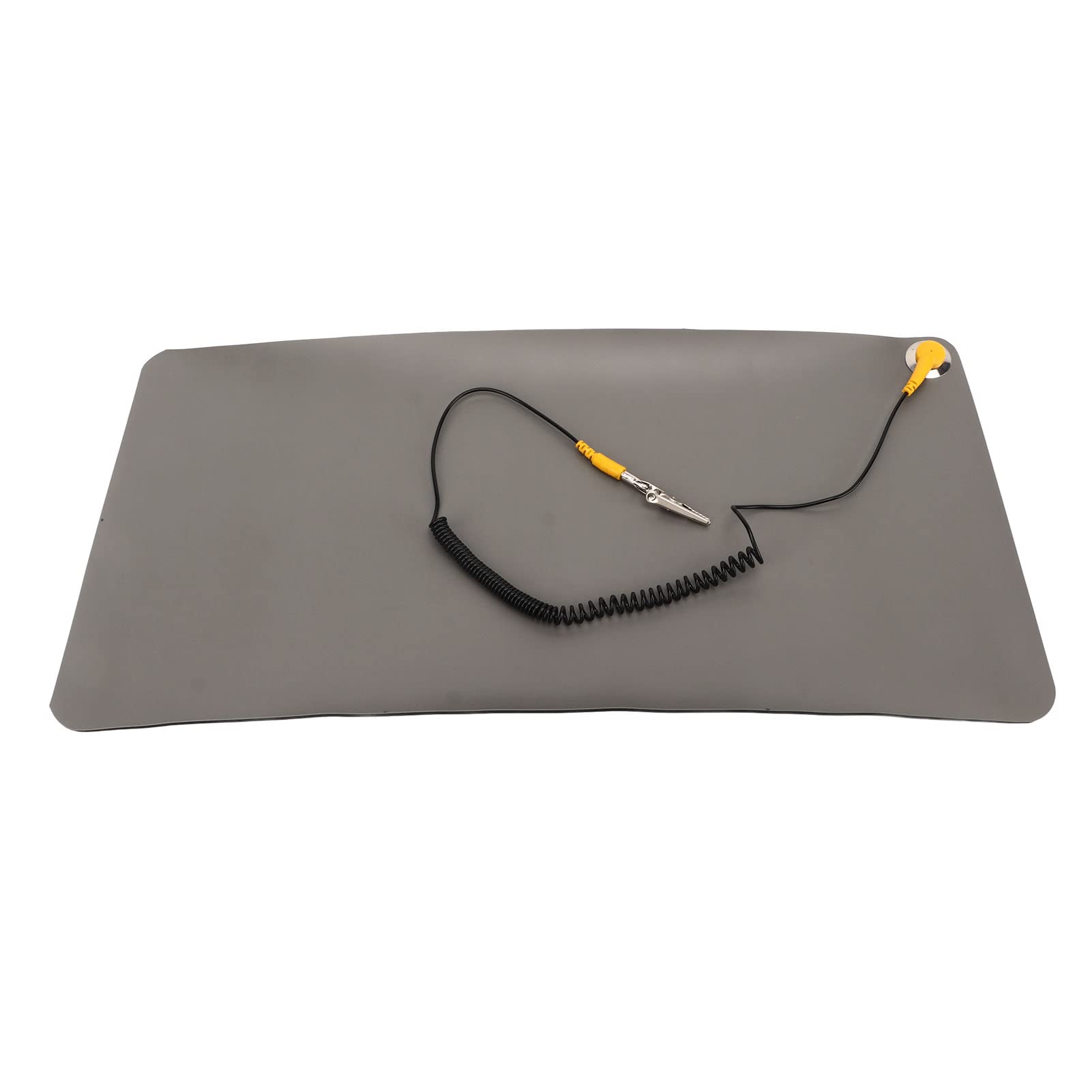 Anti Static ESD Mat - 3 Layer Heat Resistant Rubber Soldering Workbench Mat with Wristband | Non-Slip Portable Surface for Electronics Repair, Computer, Laptop & Watch Maintenance | Ideal for Home Workshops, Tech Labs & DIY Projects