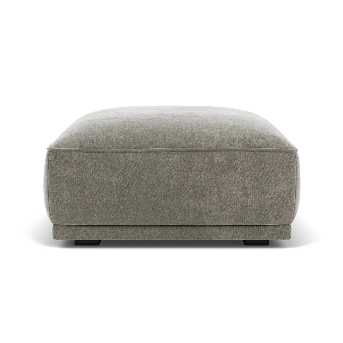 Leonora Fabric Storage Ottoman with Tufted Top - Stylish Footrest, Coffee Table & Extra Seating for Living Room, Bedroom & Dorm