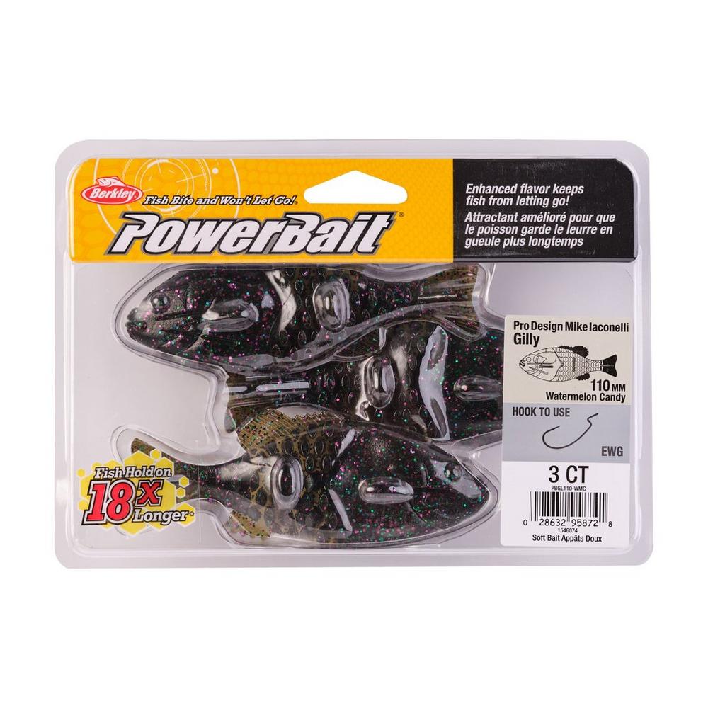 Berkley PowerBait Gilly Swimbait Fishing Lure - Designed by Mike Iaconelli - Perfect for Bass, Trout, and Freshwater Fishing