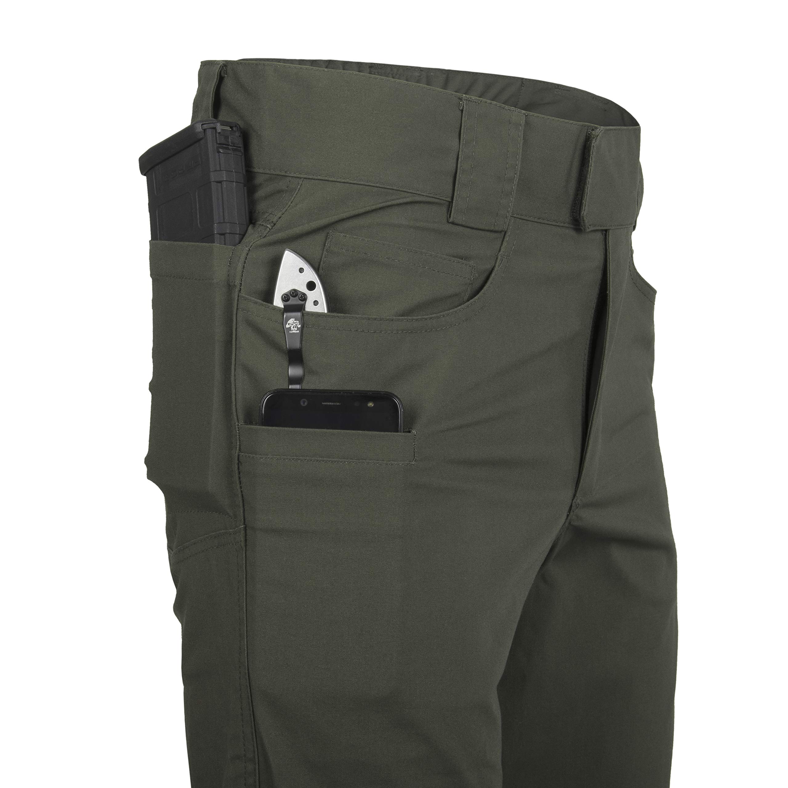 Helikon-Tex Men's Tactical Pants - Lightweight Ripstop Outdoor Hiking Work Pants for Law Enforcement & Military - Durable & Comfortable for Camping, Travel & Everyday Wear