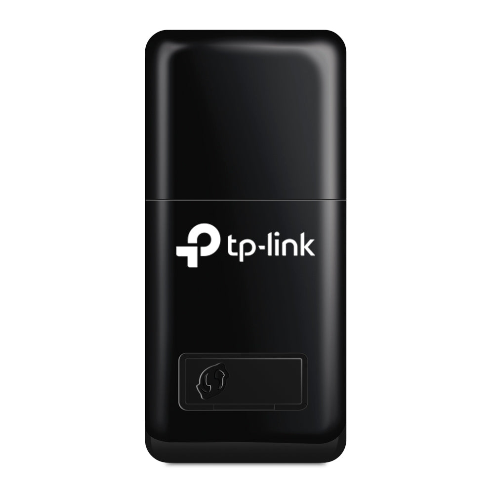TP-Link N300 Mini Wireless USB WiFi Adapter with High-Speed 300Mbps, WPS Button for Easy Setup - Perfect for Laptops, Home Office & Online Gaming