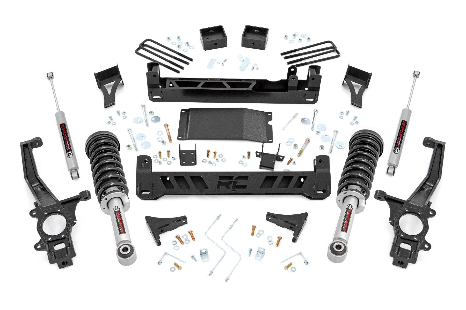 6 Inch Lift Kit for Nissan Frontier 2WD/4WD (2005-2021) - Heavy Duty N3 Struts | Off-Road Suspension Upgrade | Part #87932 | Perfect for Trail Riding & Truck Customization
