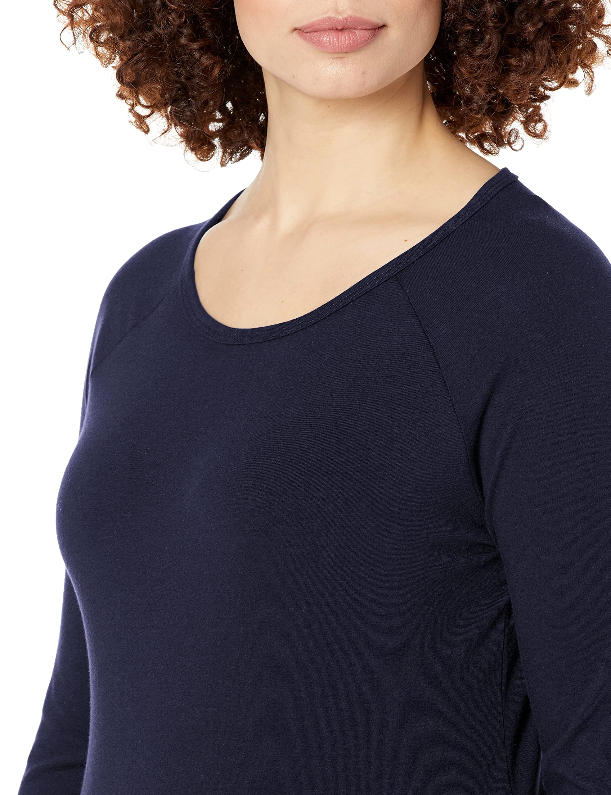 Hanes Women's Comfort Stretch Cotton T-Shirt - Soft Short Sleeve Crewneck & Raglan Tee for Casual Wear, Lounge & Everyday Outfits