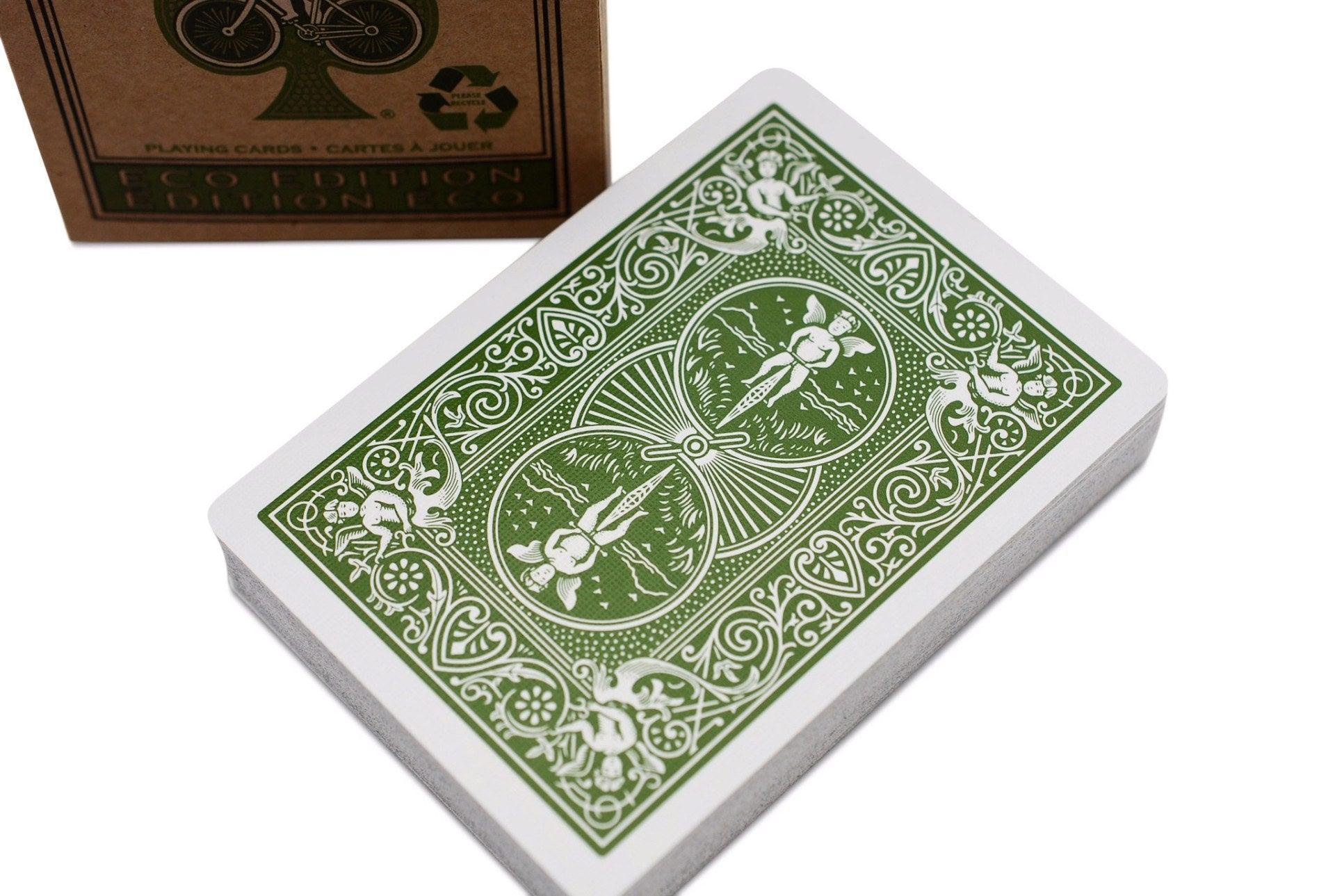Bicycle® Eco-Friendly Playing Cards - Premium Recycled Paper Deck for Poker, Magic Tricks & Family Game Nights