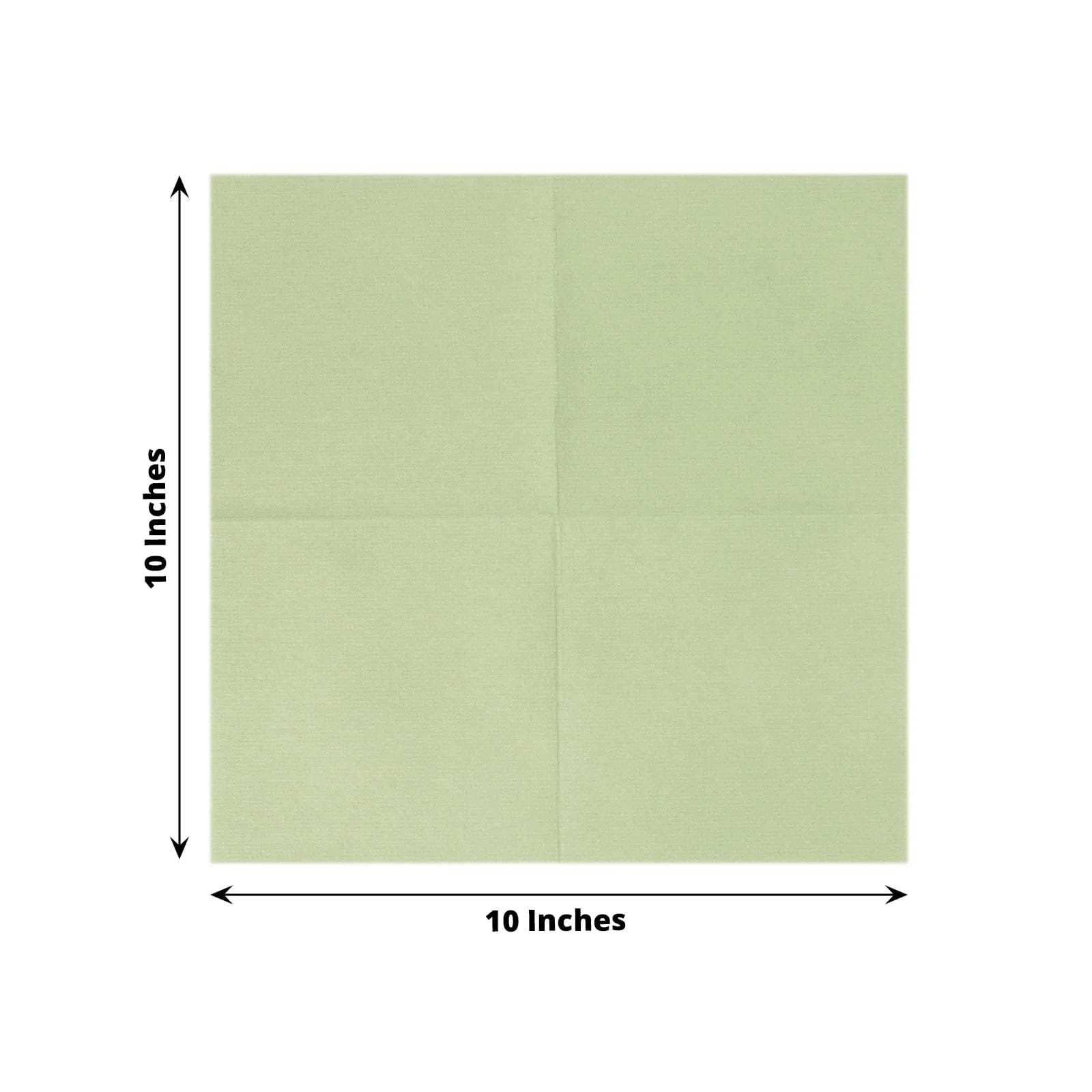 Premium 20-Pack 10x10 Inch White Airlaid Paper Cocktail Napkins - Soft, Absorbent & Disposable for Parties, Weddings & Events