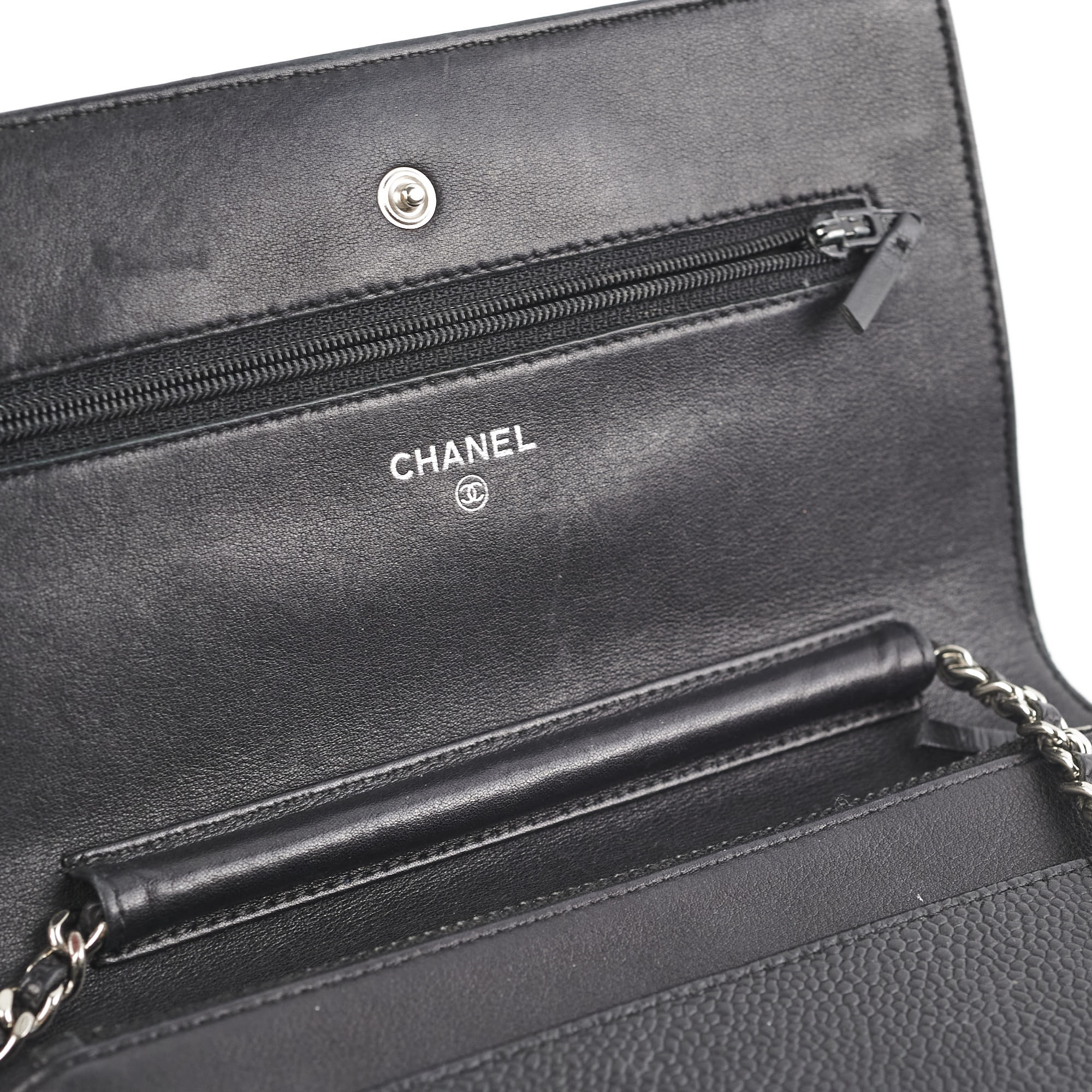 Chanel Caviar Black Wallet On Chain WOC - Luxury Crossbody Bag for Women | Perfect for Evening Parties, Date Nights & Special Occasions