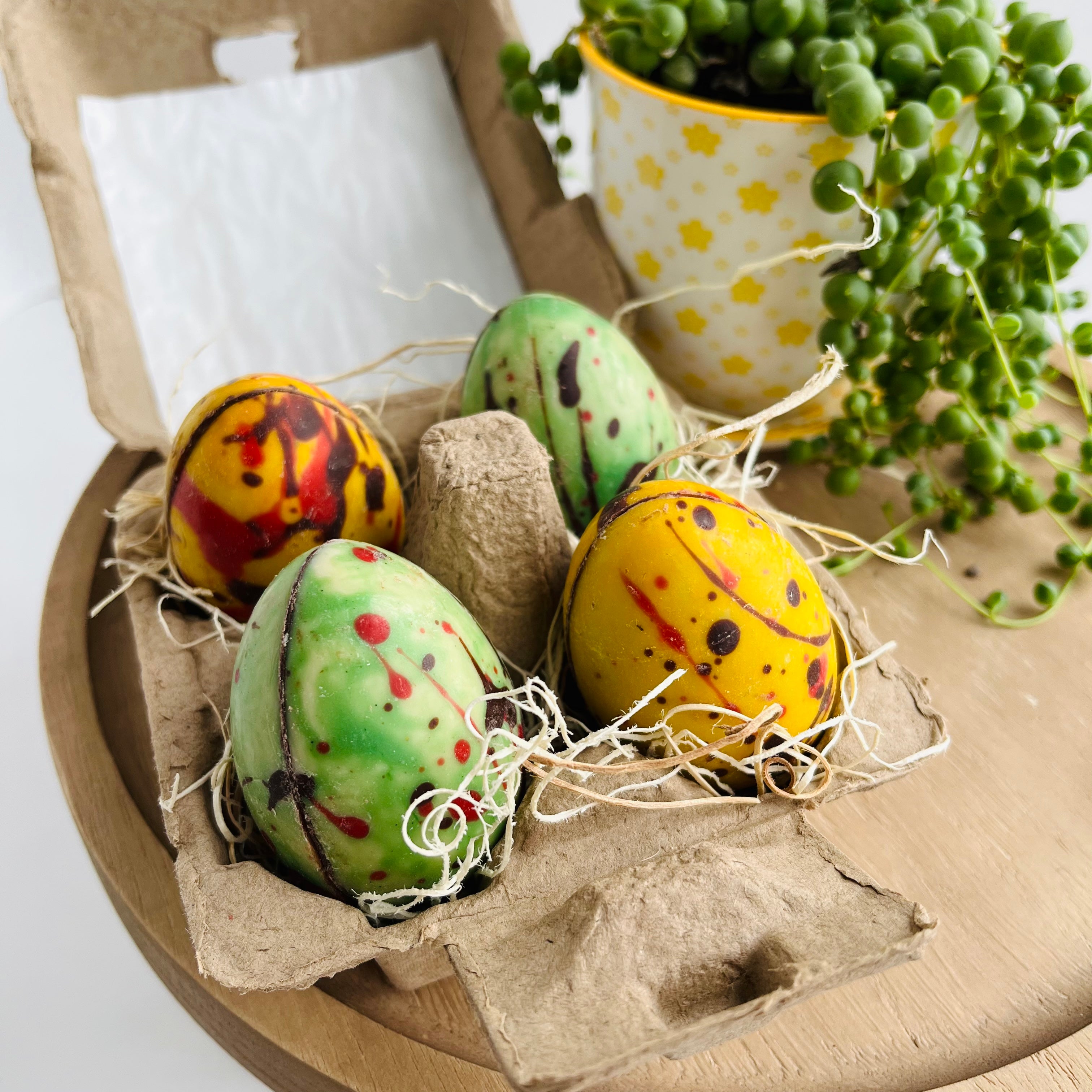 Premium Chocolate Eggs in Carton - Delicious Easter Treats for Gifting, Parties & Holiday Celebrations