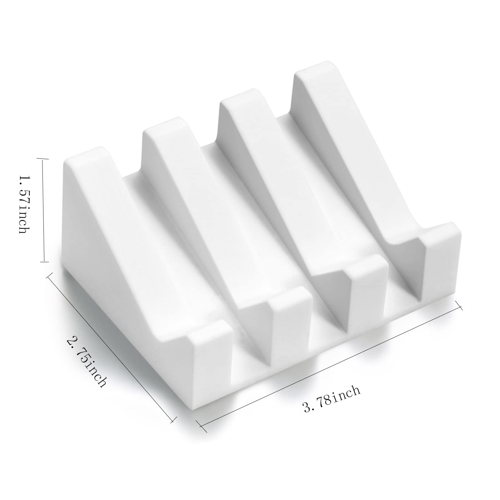 Premium Soap Dish Holder for Shower & Bathroom - Durable Bar Soap Tray with Drainage for Kitchen, Bathtub - Keeps Soap Dry & Extends Lifespan - Easy to Clean Non-Slip Design - Perfect for Bathroom Countertops, Shower Shelves & Spa Areas
